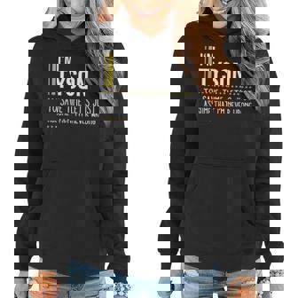 Tyson Name Gift Im Tyson Im Never Wrong Women Hoodie - Seseable