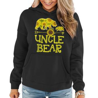 Uncle Bear Sunflower Funny Mother Father Gift Women Hoodie | Mazezy