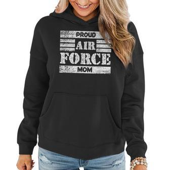 Us Air Force Proud Mom Gift Usaf Military Mom Mothers Day Women Hoodie | Mazezy