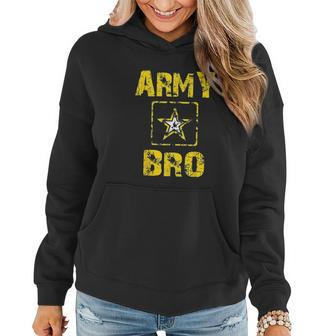 Us Army Proud Brother Army Women Hoodie Graphic Print Hooded Sweatshirt - Thegiftio UK