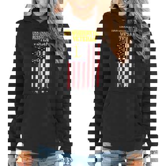 Uss Mississippi Cgn-40 Cruiser Veterans Day Fathers Day Women Hoodie - Seseable