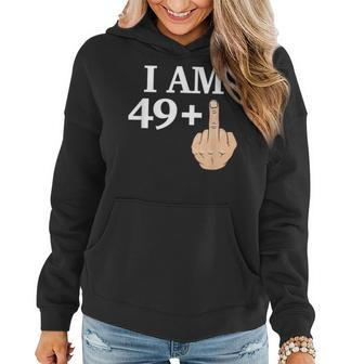 Vintage 50Th Birthday Made In 1969 Funny 49 Plus 1 Women Hoodie | Mazezy