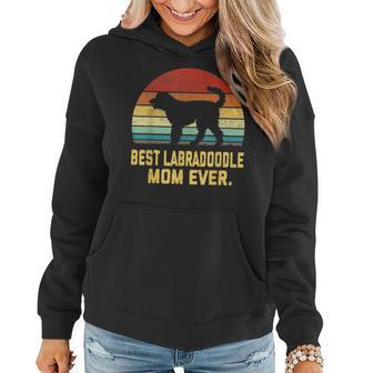 Vintage Best Labradoodle Mom Ever Women Hoodie | Mazezy