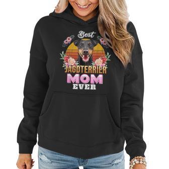 Vintage Beste Jagdterrier Mama Hoodie, Perfektes Muttertagsgeschenk - Seseable