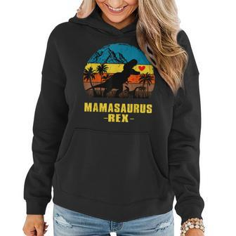Vintage Funny Mamasaurus Rex Gift For Mom Women Hoodie | Mazezy