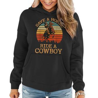 Vintage Horse Lovers Save Me Ride A Cowboy Men Boys Women Hoodie | Mazezy