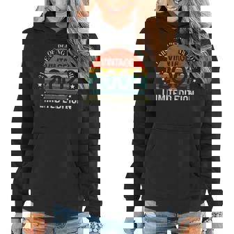 Vintage Made In 2002 21 Year Old Gifts Retro 21St Birthday V3 Women Hoodie - Thegiftio UK