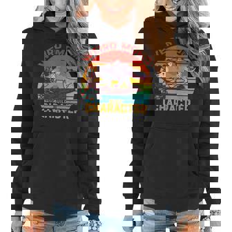 Vintage Weird Moms Build Character Opossum Mom Mothers Day Women Hoodie | Seseable CA