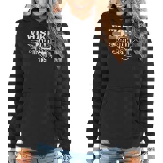 Whiskey And Bad Decisions Funny Drinking Women Hoodie | Seseable CA