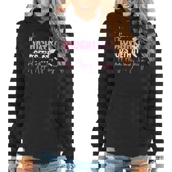 Winter Color Guard Mom Dad My Daughter Does That Flag Women Hoodie - Thegiftio