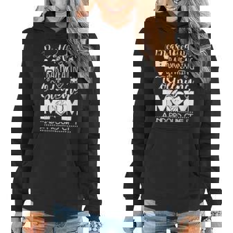 Womens Breastfeeding Babywearing Cosleeping Proud Crunchy Mom Women Hoodie - Seseable