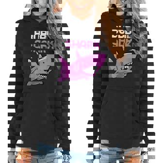 Womens Bubbie Shark Funny Family Women Hoodie - Thegiftio
