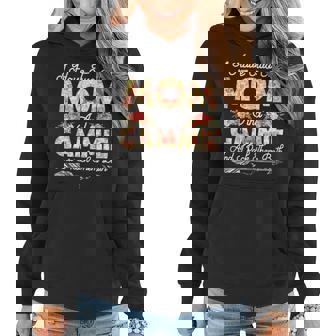 Womens Cute I Have Two Titles Mom And Gammie Flower Mothers Day Women Hoodie | Seseable CA