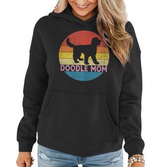 Womens Doodle Mom Cute Goldendoodle Dog Owner Mothers Day Mama Wife Women Hoodie | Mazezy