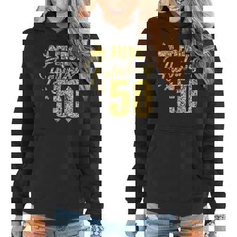 Womens Fierce Fabulous And 50 50Th Birthday 50 Years Old Bday Party Women Hoodie | Mazezy