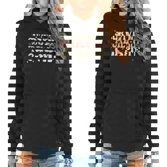 Womens Funny Surviving Purely Out Of Spite Hilarious Quotes Lover Women Hoodie | Mazezy