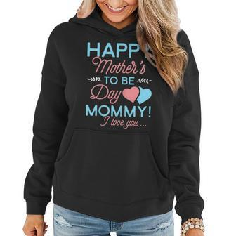 Womens Happy Mommy To Be Shirt First Time Mom Mothers Day T Shirt Women Hoodie | Mazezy