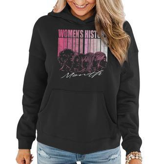 Womens History Month For Feminist Womens Rights March Month Women Hoodie - Seseable