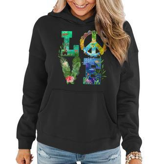 Womens Love World Earth Day 2023 Peace Save Planet Environmental Women Hoodie | Mazezy CA