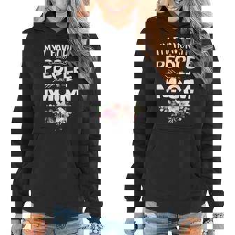 Womens My Favorite People Call Me Mom Cute Mothers Day Women Hoodie | Mazezy