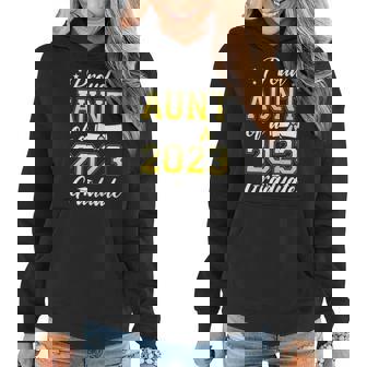 Womens Proud Aunt Of A Class Of 2023 Graduate Senior Graduation Women Hoodie | Mazezy