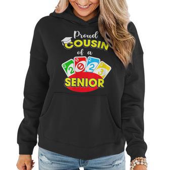 Womens Proud Cousin Of A Class Of 2023 Graduate Senior 2023 Uno Out Women Hoodie - Thegiftio UK