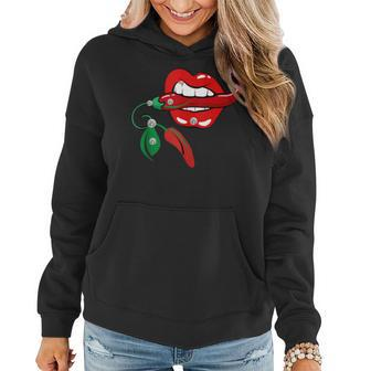 Womens Red Chili-Peppers Red Hot Vintage Chili Peppers Women Hoodie | Mazezy