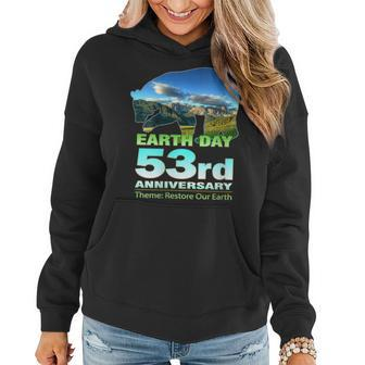 Womens Support The Environment On Earth Day 2023 Women Hoodie | Mazezy