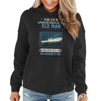 Womens Uss Lockwood Ff-1064 Veterans Day Father Day Gift Women Hoodie - Seseable