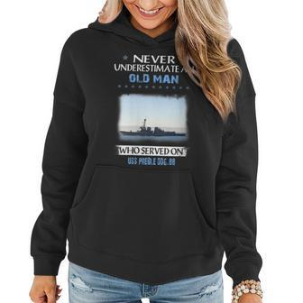 Womens Uss Preble Ddg-88 Destroyer Class Veterans Day Father Day Women Hoodie - Seseable