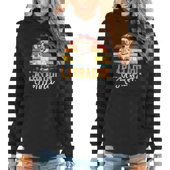 Yellow Lab Mama Best Labrador Mom Ever Mothers Day Dog Mom Women Hoodie - Thegiftio