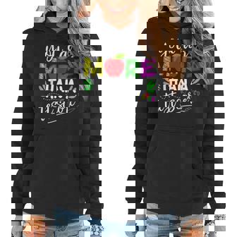 You Are More Than A Test Score Test Day Teacher Testing Women Hoodie | Mazezy