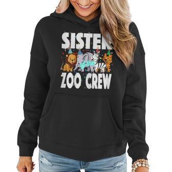Zoo Jungle Birthday Family Costume Party Theme Sister Women Hoodie | Mazezy