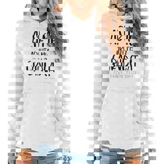 Ask Me About My Grandcat Grandma Granddad Cat Dad Pet Love V3 Women Hoodie Graphic Print Hooded Sweatshirt - Thegiftio