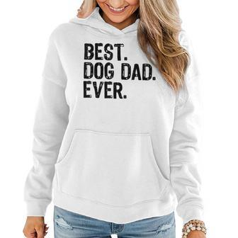 Best Dog Dad Ever White Gift Fathers Day Christmas Gift For Mens Women Hoodie | Mazezy