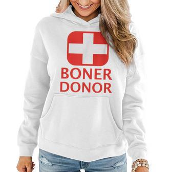 Boner Donor Doner Funny Halloween Inappropriate Mom Women Hoodie | Mazezy