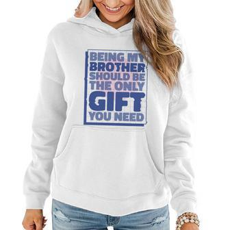 Brother Gift V2 Women Hoodie - Monsterry AU