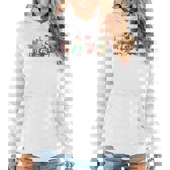 Christmas Coffee For Womens Sweets Winter Cozy Coffee Lovers V7 Women Hoodie Graphic Print Hooded Sweatshirt - Thegiftio