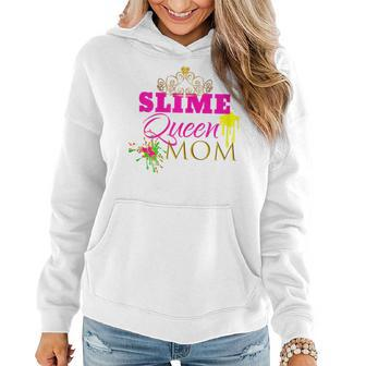 Cute Slime Queen Mom Shirt Birthday Party Outfit Idea Women Hoodie | Mazezy
