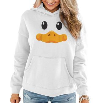 Enten Gesicht Halloween Kostüm Idee Frauen Hoodie - Seseable