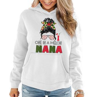 Family One In A Melone Nana Geburtstagsparty Passende Familie Frauen Hoodie - Seseable
