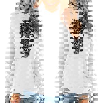 Funny Halloween Cat Skull Kitty Skeleton Costume Skull Cat Women Hoodie Graphic Print Hooded Sweatshirt - Thegiftio