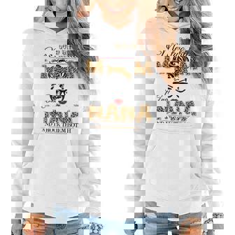 God Gifted Me Two Titles Mom And Nana They Call Me Nana Women Hoodie | Mazezy