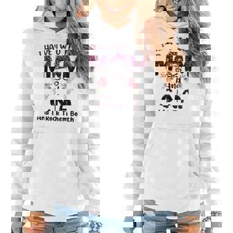 I Have Two Titles Mom & Cna And I Rock Them Both Mothers Day Women Hoodie | Mazezy