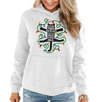 If That Thing Had 9 Lives She Just Spent Them All Women Hoodie - Seseable