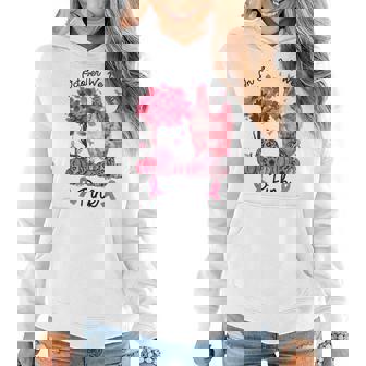 In October We Wear Pink Chicken Breast Cancer Awareness Women Hoodie | Mazezy