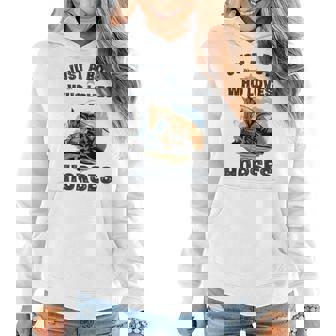 Just A Boy Who Loves Horses Horse Equestrian Boys Women Hoodie | Mazezy
