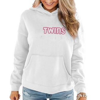Kids Big Sister Of Twins Promoted To Big Brother Women Hoodie | Mazezy