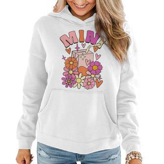 Kids Mama & Mini Mommy & Daughter Mommy & Me Groovy Matching Women Hoodie | Mazezy