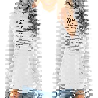 Lily Nutrition Personalized Name Funny Christmas Gift Idea Women Hoodie | Mazezy